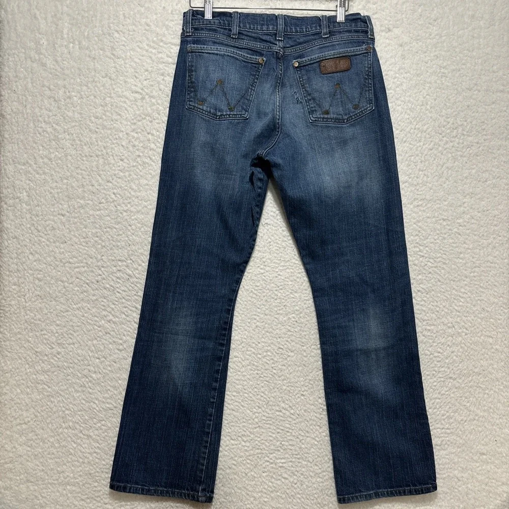 Wrangler Retro Jeans‎ 32 Regular Relaxed Boot Cut Denim 5 Pockets Belt Loops